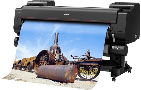 Canon iPF Pro-6100 60" storformatprinter med RU-63 ekstra rulleenhed